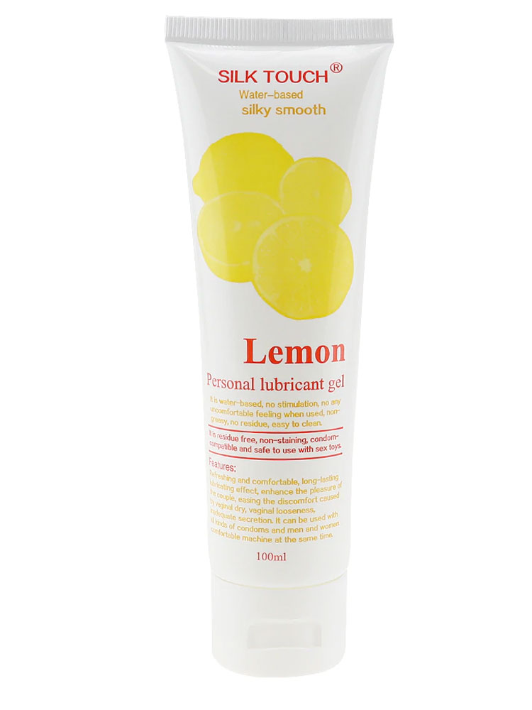 Лубрикант Silk Touch Лимон на водной основе