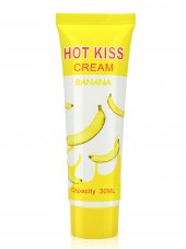 Лубрикант Hot Kiss Банан на водній основі 